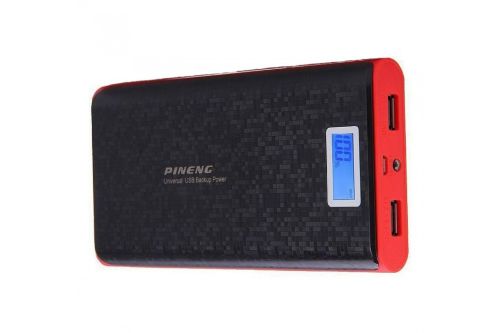 Портативний зарядний пристрій Pineng PN-920 Power Bank 40000 mah з LCD дисплеєм, екраном