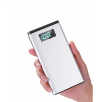 Зовнішній портативний акумулятор Power Bank Joyroom D-M190 10000 mAh 2.1 A Black c LCD дисплеєм, повербанк, портативний зарядний