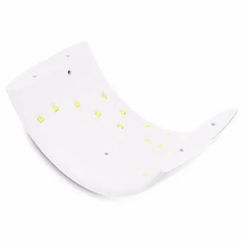 Професійна лампа SUN9S UV / LED для манікюру і педикюру з екраном 24W UV LED з таймером White УФ сушарка для нігтів, гель лаку Біла SUN 9S