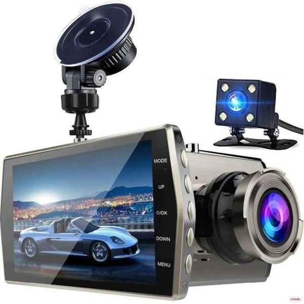 Автомобільний відеореєстратор Airvideo SD450 Full HD з камерою заднього виду з функцією нічної зйомки