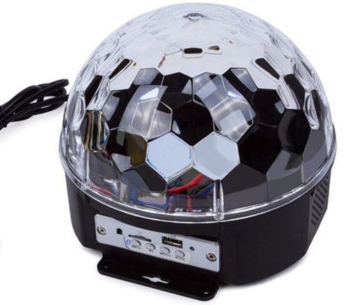 Світломузика диско куля C Bluetooth Magic Ball Music XXB 01 / M6 обертовий MP3 плеєр з пультом