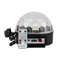 Світломузика диско куля C Bluetooth Magic Ball Music XXB 01 / M6 обертовий MP3 плеєр з пультом