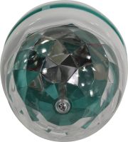 Світлодіодна обертається LED лампа для вечірок Ly-399 Диско лампочка E27 з патроном в розетку 220V
