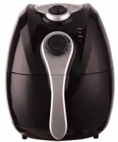 Аерофритюрниця мультипіч Domotec Airfryer Ms-3220 4.5 л з функцією аерогрилю для приготування їжі без масла 1300W, безмаслянная фритюрниця Чорна