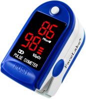 Бездротовий пульсоксиметр Pulse Oximeter FingerTec SP02 на кінчик пальця для вимірювання пульсу сатурації кисню Пульсометр на палець з LCD дисплеєм