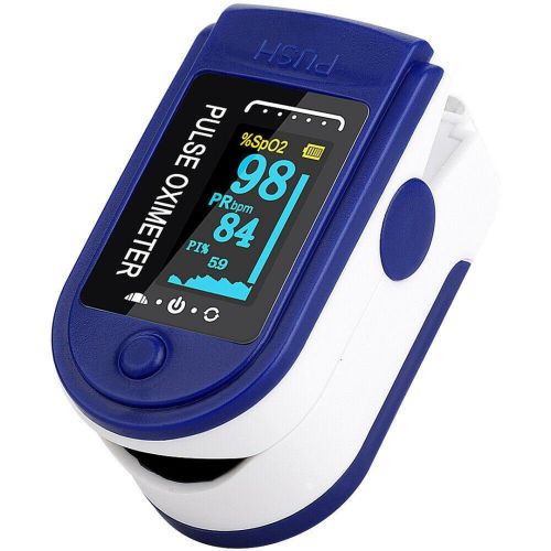 Беспроводной пульсоксиметр, пульсометр на палец Pulse Oximeter iHealth SP07 Цветной TFT экран цифровой