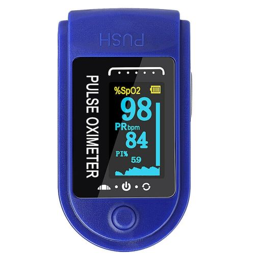 Беспроводной пульсоксиметр, пульсометр на палец Pulse Oximeter iHealth SP07 Цветной TFT экран цифровой