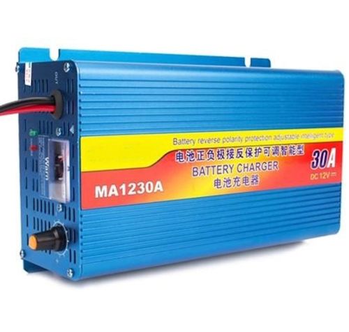 Зарядний пристрій для акумулятора UKC Battery Charger 12v 30A MA-1230A з вбудованим амперметром, Зарядка для акумуляторів авто і мото