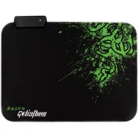 Ігровий комп'ютерний килимок для мишки Gaming Pad Razer R-350 RS-02 25X35X0.3 см C RGB підсвічуванням, Ігрова поверхня для комп'ютерної миші 90546