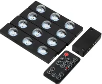 Универсальная автомобильная RGB led подсветка A12 DL-00126 в салон с пультом ДУ, Ленты для подсветки машины с музыкальной синхронизацией 99807