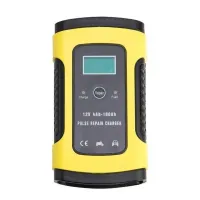Автоматическое зарядное устройство Foxsur 12V 5Ah для автомобильных аккумуляторов 4-100Ah, универсальное пускозарядное устройство