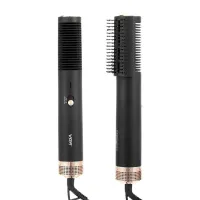 Фен щетка выпрямитель VGR V-490 Hair Dryerhot Air Comb для сушки и укладки любого типа волос горячим воздухом 2 в 1, Стайлер расческа 1200W