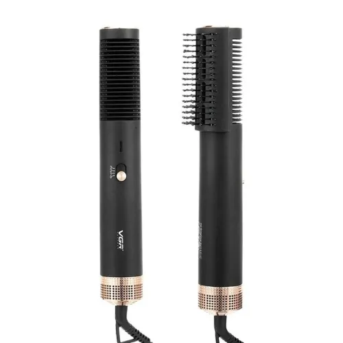 Фен щетка выпрямитель VGR V-490 Hair Dryerhot Air Comb для сушки и укладки любого типа волос горячим воздухом 2 в 1, Стайлер расческа 1200W