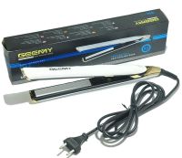 Утюжок випрямляч для волосся Geemy GM-490, Професійна керамічна плойка Вирівнювач Gemei для укладання з дисплеєм і регулюванням температури
