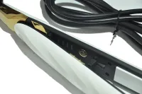 Утюжок випрямляч для волосся Geemy GM-490, Професійна керамічна плойка Вирівнювач Gemei для укладання з дисплеєм і регулюванням температури