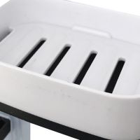 Настенная вращающаяся мыльница Rotary Drawer Type Soap Box полка-мыльница на 3 яруса, полка для мыла, держатель органайзер в ванную комнату Soar