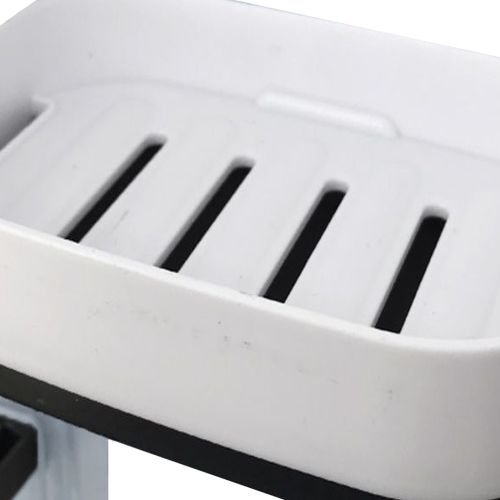 Настенная вращающаяся мыльница Rotary Drawer Type Soap Box полка-мыльница на 3 яруса, полка для мыла, держатель органайзер в ванную комнату Soar