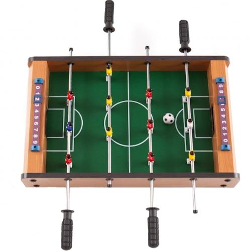 Настольная детская игра футбол Football Champions 2218 по 6 игроков в команде со счетчиком голов, Настольный набор 12 игроков на двоих для детей