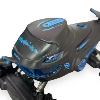 Іграшкова дитяча машинка автомобіль Акула S-Drift S883 з пультом ДУ, Гоночна машина 2,4 ГГц з підсвічуванням і парою на радіокеруванні для дітей