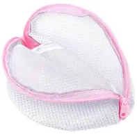 Універсальний сітчастий чохол контейнер Mesh Laundry Bag для прання нижньої білизни 13x16 см Органайзер мішок для пральної машини захист від деформації