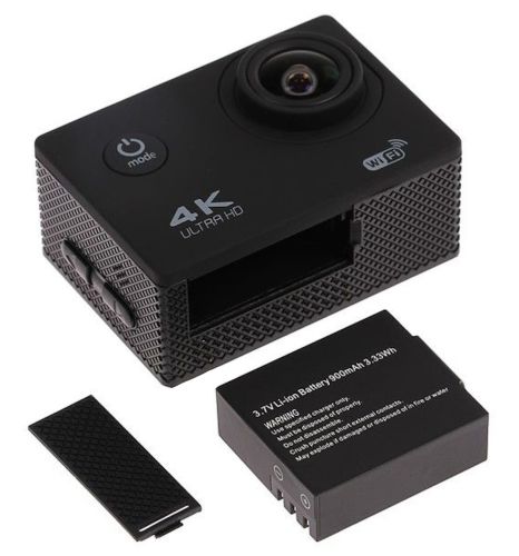 Водонепроникна спортивна екшн камера DVR SPORT S3R Wi Fi Ultra HD, 4 K Wi-Fi 16 МП з пультом, аквабоксом для зйомки під водою і набором кріплень