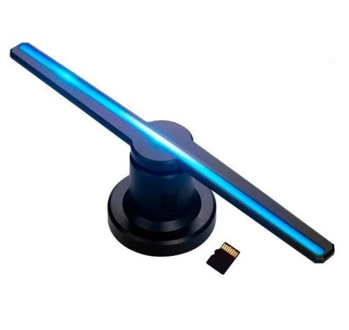 Голографический 3D проектор Wi-Fi вентилятор Digital FH-422 Fan Hologram 42см US F3 SD / ISO
