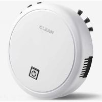 Робот пылесос Clean ES23 White, автоматический умный пылесос на аккумуляторе белый