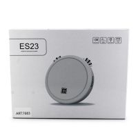 Робот пылесос Clean ES23 White, автоматический умный пылесос на аккумуляторе белый