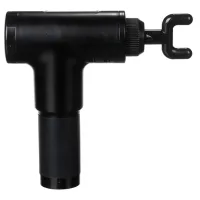М'язовий масажер пістолет Fascial Gun FH-320 Black для тіла, портативний ручний ударний масажер-пістолет KH-320 YX-908 Чорний 