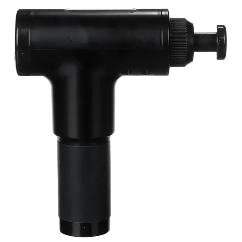 М'язовий масажер пістолет Fascial Gun FH-320 Black для тіла, портативний ручний ударний масажер-пістолет KH-320 YX-908 Чорний 