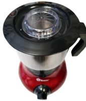Электрическая кофемолка для дома Domotec MS-1108 3 скорости 250W, Измельчитель кофейных зерен, орехов и специй 250 мл из нержавеющей стали Красная