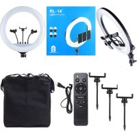 Кольцевая LED лампа Ring Fill Light RL-14 36W с пультом и сумкой 36см 14" без штатива Профессиональная студийная светодиодная, m-36 36 см