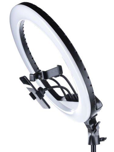 Кольорова кільцева LED лампа Soft Ring Light RGB MJ18 45 см 18 " студійна Світлодіодна різнобарвна лампа для блогера MJ45, MJ-450