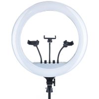 Кольорова кільцева LED лампа Soft Ring Light RGB MJ18 45 см 18 " студійна Світлодіодна різнобарвна лампа для блогера MJ45, MJ-450