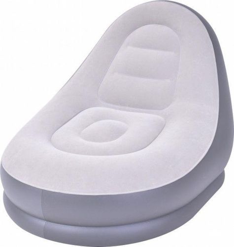 Надувний диван з пуфом Air Sofa Intex 68564, надувне велюрове крісло з пуфом SF-936