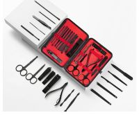 Профессиональный маникюрный - педикюрный набор 18 предметов Manicure Suits MS-18 Маникюрно-педикюрный 18шт