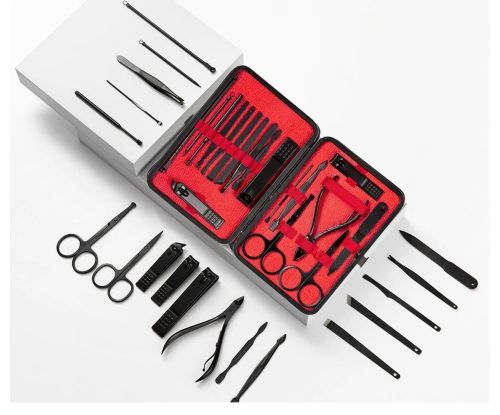 Профессиональный маникюрный - педикюрный набор 18 предметов Manicure Suits MS-18 Маникюрно-педикюрный 18шт