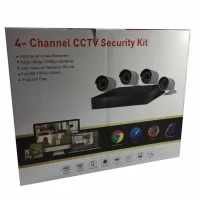Комплект видеонаблюдения видеорегистратор UKC DVR KIT CAD D001 2mp\4ch 4-канальный, Набор уличных 4 камер для наружного наблюдения 7004