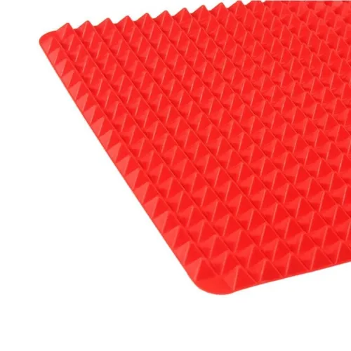 Антипригарний силіконовий килимок для випічки Pyramid Pan Fat-Reduction Silicone Cooking Mat, Деко для гриля і запікання, Підставка під гаряче