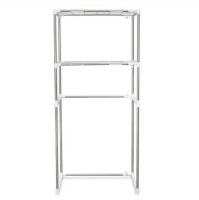 Стойка над стиральной машиной Storage Rack SR-152 этажерка в ванную напольный стеллаж, полка органайзер для хранения, Полка-стеллаж 152х65х25 см