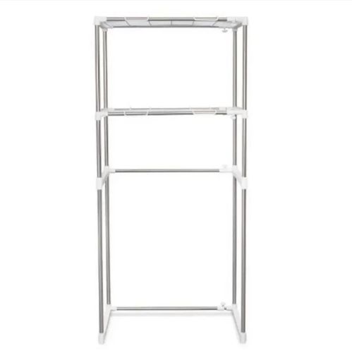 Стойка над стиральной машиной Storage Rack SR-152 этажерка в ванную напольный стеллаж, полка органайзер для хранения, Полка-стеллаж 152х65х25 см