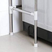 Стойка над стиральной машиной Storage Rack SR-152 этажерка в ванную напольный стеллаж, полка органайзер для хранения, Полка-стеллаж 152х65х25 см