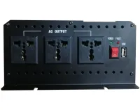 Автомобільний інвертор UN-3064 12000w 12v-220v Авто перетворювач напруги струму від прикурювача і акумулятора 12В 12000в з захистом від перегріву