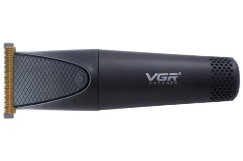Бездротова акумуляторна машинка VGR V-925 для стрижки волосся, Акумуляторний тример бритва для окантовки бороди і вусів V 925 Чорний