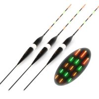 Набор из 3х светящихся умных LED поплавков для ночной рыбалки, Светящейся умный светодиодный мигающий поплавок