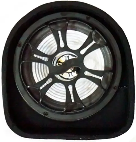Автомобільний Активний Bluetooth сабвуфер бочка ZPX ZX-6SUB 600W 6 " дюймів з вбудованим підсилювачем і пультом, Автомобільна колонка саб в машину