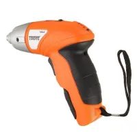 Беспроводная электроотвертка Tools Tuoye Cordless Screw, Аккумуляторный мини шуруповерт с 4 битами и адаптером, Электро отвертка 4 биты в комплекте