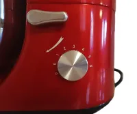 Настільний кухонний комбайн Domotec MS-2051 4 в 1 міксер тістоміс 3000W з чашею 6.5 л для замішування тіста, Кухонна м'ясорубка блендер Червоний