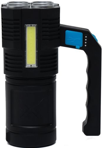 Портативний ручний ліхтарик X-Balog BL-X508 світлодіодний акумуляторний LED світильник, переносний ліхтар прожектор для кемпінгу 4 режими з USB