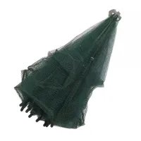 Автоматична складна раколовка Kaida 8 отворів, посилена нейлонова Рибальська мережа парасольку, Рибальська пастка павук для риби на 8 входів